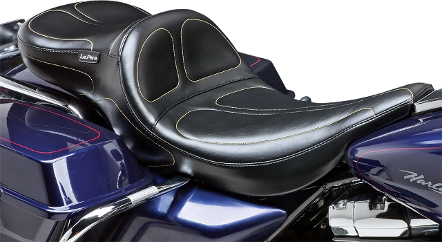 Le Pera Maverick Daddy Long Legs Seat 2002-2007 Harley Road King Classic Custom