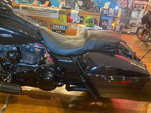 Danny Gray Airhawk Weekday Leather Seat 2008-2024 Harley Touring FLHX FLHR FLTR