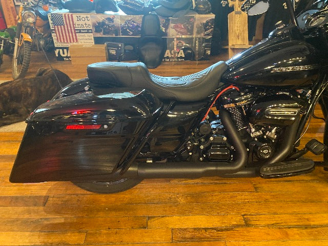Danny Gray Airhawk Weekday Leather Seat 2008-2024 Harley Touring FLHX FLHR FLTR
