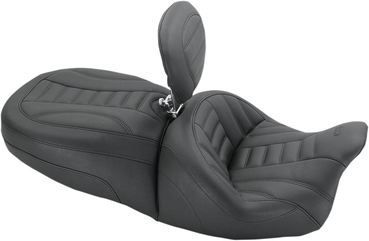 Mustang Vintage Forward Seat & Backrest for 2015-2021 Harley Freewheeler FLRT