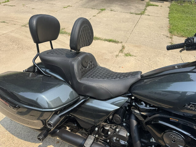 Saddlemen Roadsofa Honeycomb Gel Seat & Backrest fits 2023-2025 Harley Touring