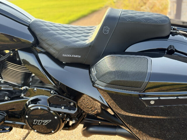 Saddlemen SDC Pro Series Gray Lattice Seat fits 2023-25 Harley Street Road Glide