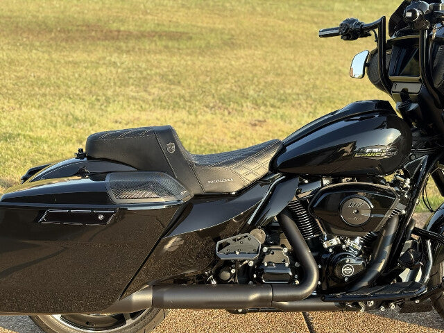 Saddlemen SDC Pro Series Gray Lattice Seat fits 2023-25 Harley Street Road Glide