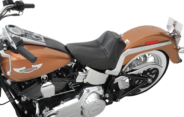 Saddlemen Dominator Solo Gel Seat 2006-17 Harley Softail Deluxe FLSTNI FLSTN