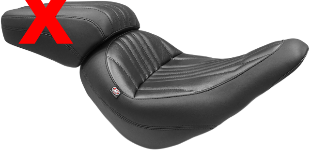 Mustang Solo Seat for for 2018-2025 Harley Softail Low Rider Sport Glide 75721
