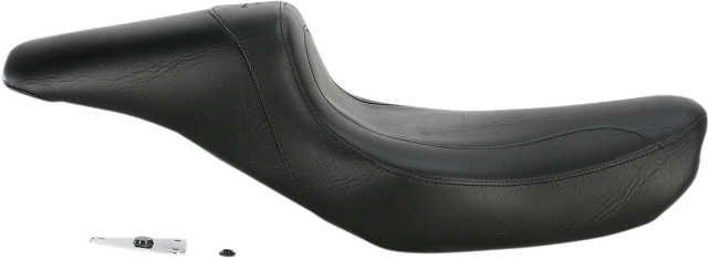 Mustang Fastback Black Vinyl 2-Up Motorcycle Seat 1996-2003 Harley Dyna FXD