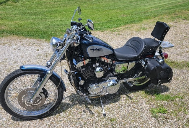 Saddlemen Explorer Special Studded Gel Seat fits 1979-2003 Harley Sportster