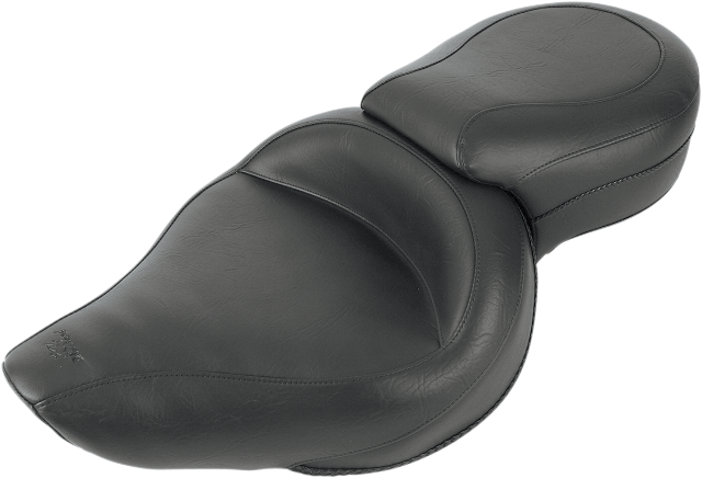Mustang Vintage Style Seat for 2004-2021 Harley Sportster with 3.3 Gallon Tank