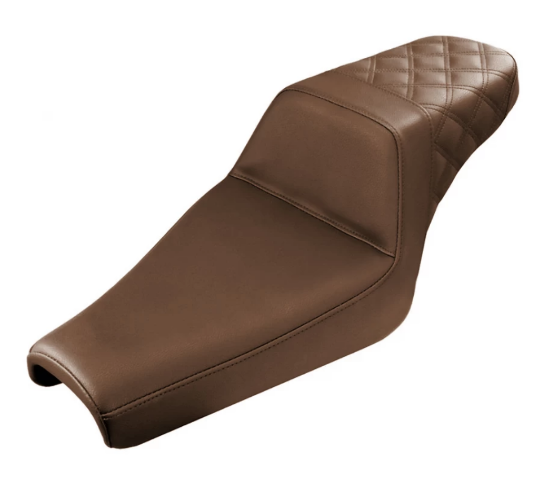 Saddlemen Brown Step-Up Seat fits 2004-2020 Harley Sportster with 4.5 Gal Tank