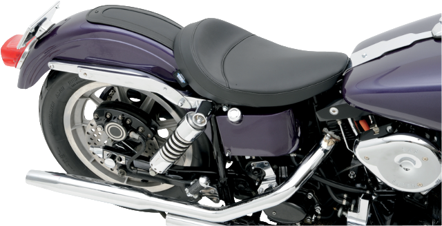 Drag Specialties Smooth Solo Seat fits Harley 58-84 FXEF FXS FX FLH FXDG FXWG