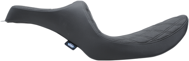 Drag Specialties Black Diamond Predator Seat 1982-2000 Harley Davidson FXR FXRS