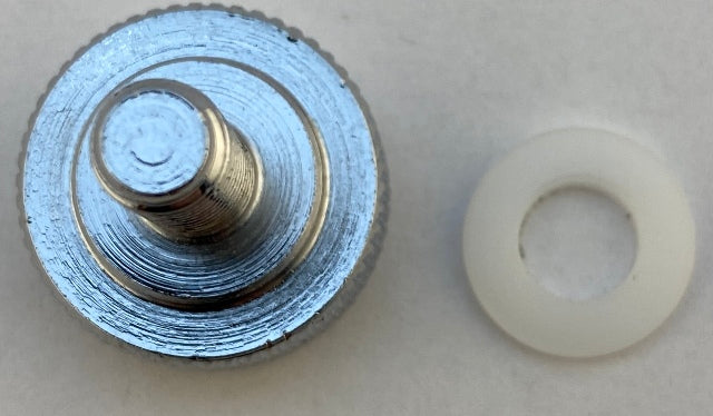 Drag Specialties Chrome 1/4-28 Seat to Fender Mount Knob Bolt Harley Davidson