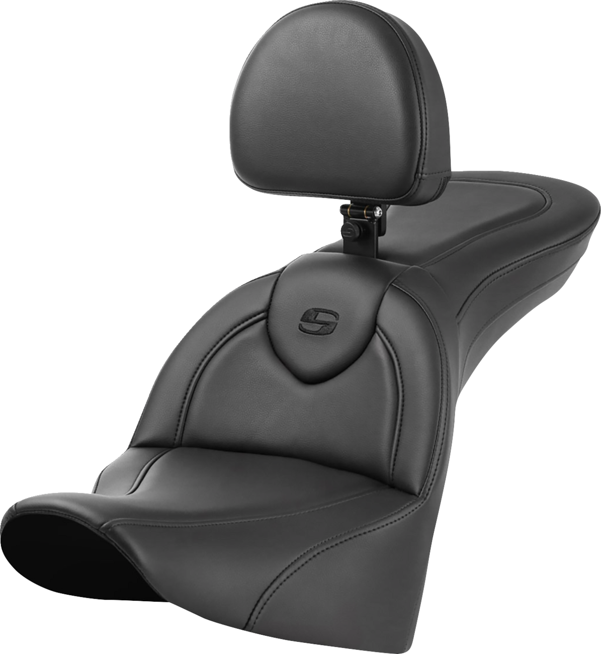 Saddlemen Roadsofa Gel Seat & Backrest fits 2018-2025 Harley Softail FLSL FLHC