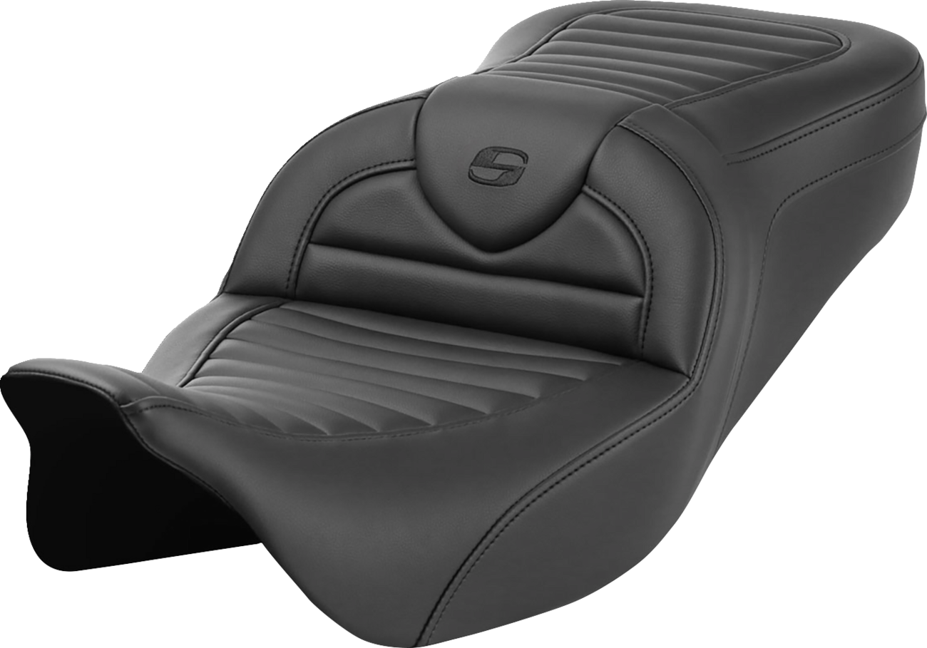 Saddlemen Roadsofa Tuck n Roll Gel Seat for 2008-2025 Harley Touring FLTR FLHX