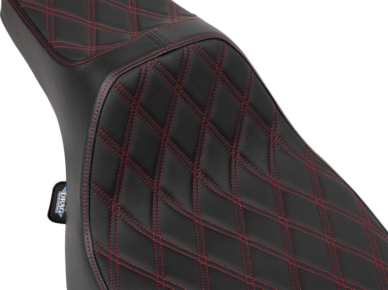 Drag Specialties Extended Reach Predator III Seat for 2023-2025 Harley Touring