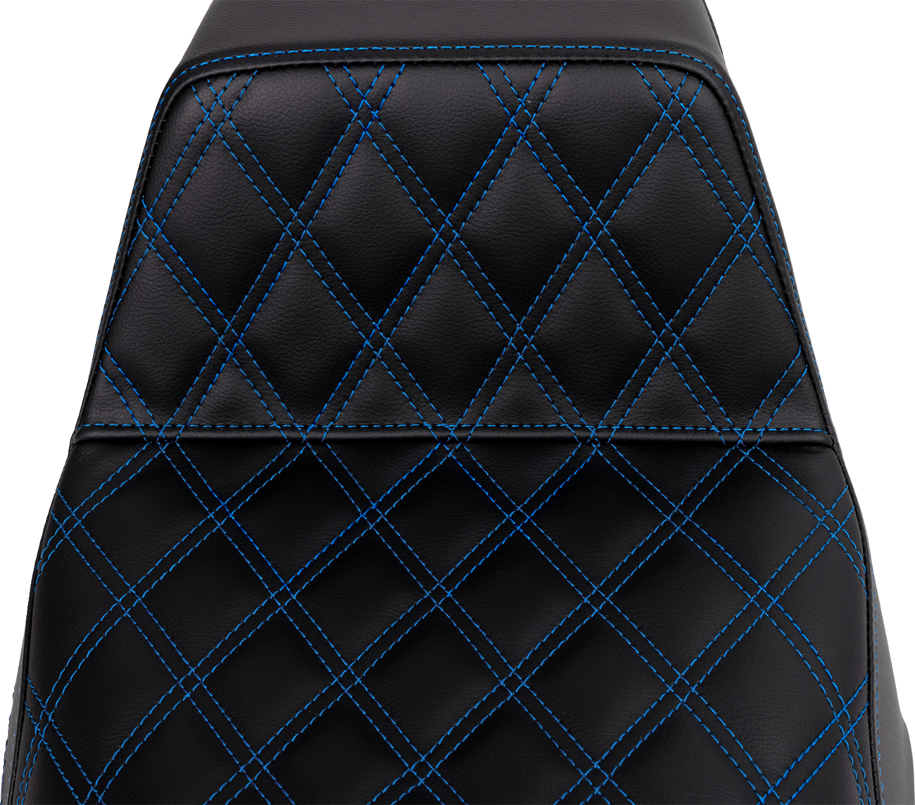 Saddlemen Step-Up Blue Lattice Stitch Gelcore Seat for 2008-2024 Harley Touring