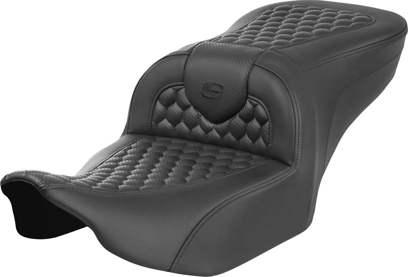 Saddlemen Roadsofa Honeycomb Stitch Gelcore Seat fits 2023-2025 Harley Touring