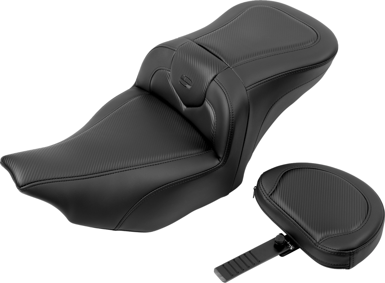 Saddlemen Roadsofa w/ Backrest Gel Seat for 2023-25 Harley Touring Road Glide