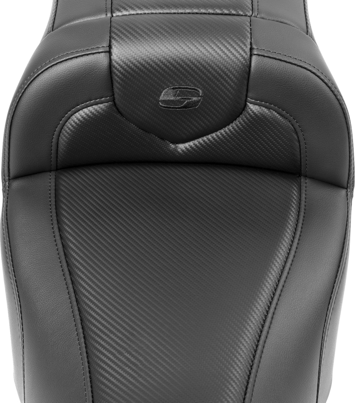 Saddlemen Roadsofa Carbon Fiber Weave Gel Seat 2023-25 Harley Touring FLHX FLTRX