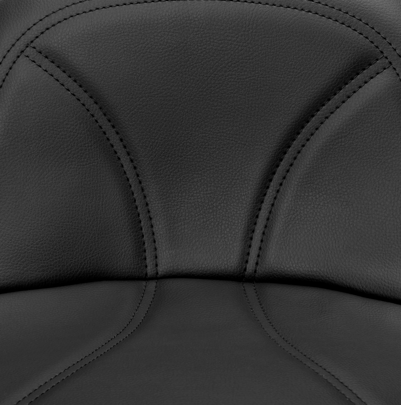 Saddlemen Black King Stitched Seat fits 1996-2003 Harley Dyna Wide Glide FXDWG