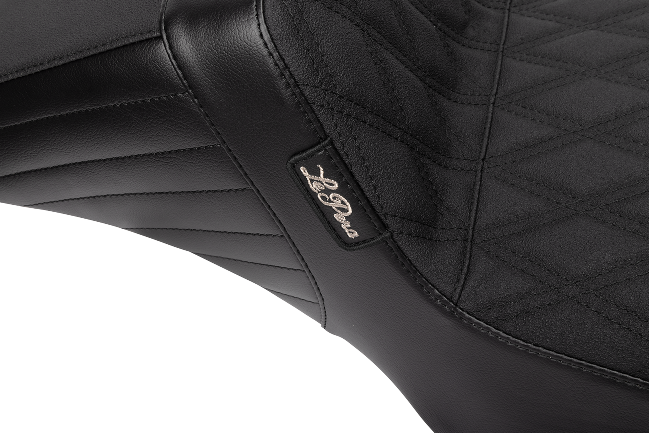 Le Pera Kickflip Diamond Gripp Daddy Long Legs Seat for 2023-2025 Harley Touring