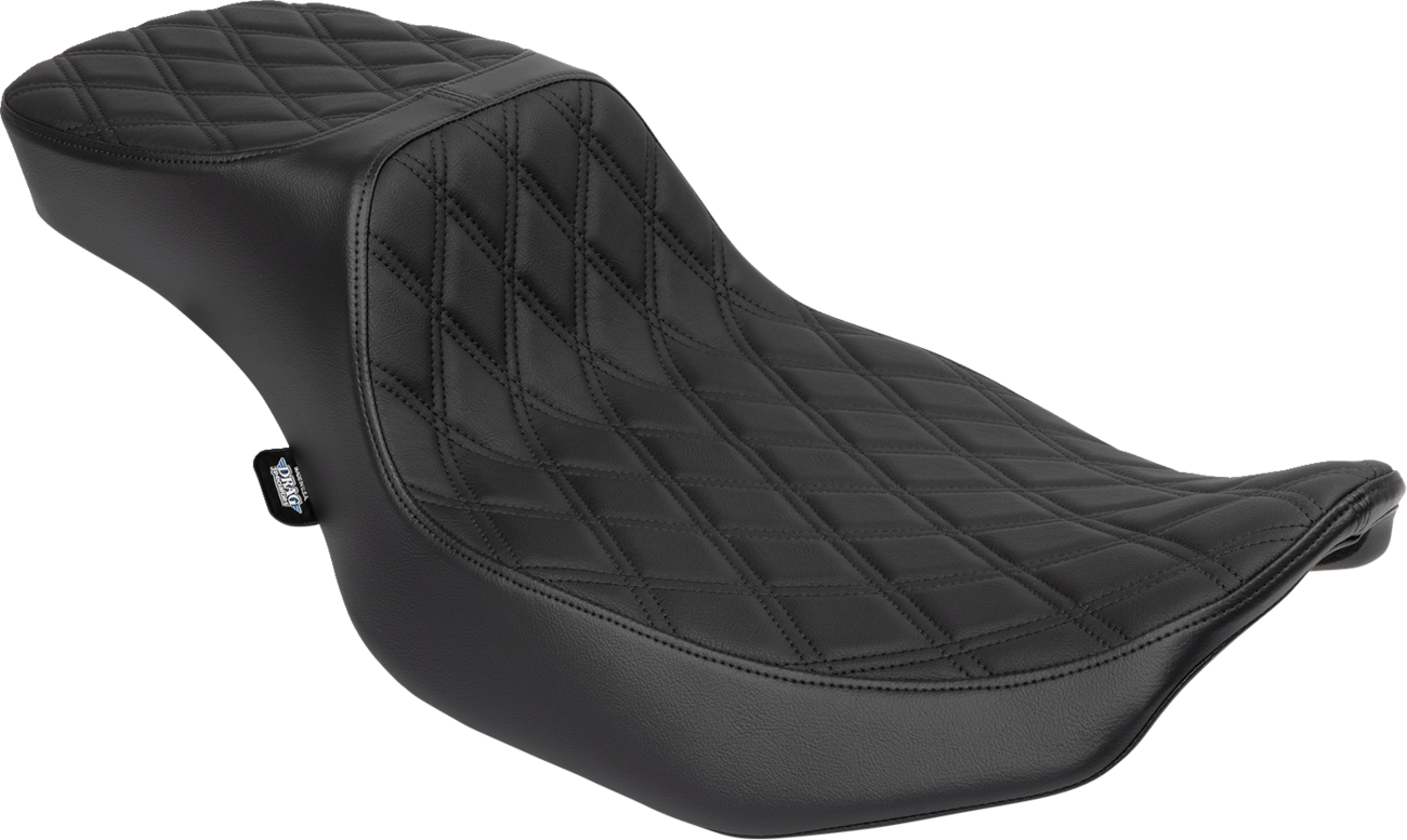 Drag Specialties Extended Reach Predator III Seat for 2023-2025 Harley Touring