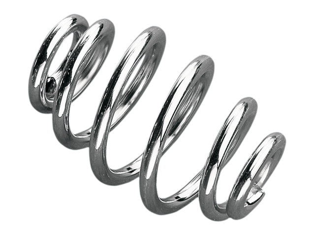 Drag Specialties 3" Chrome Motorcycle Solo Seat Spring fits Harley Davidson