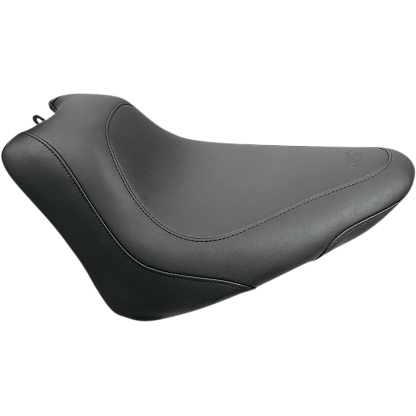 Mustang Tripper Smooth Low Solo Seat 2011-2017 Harley Softail Slim Blackline