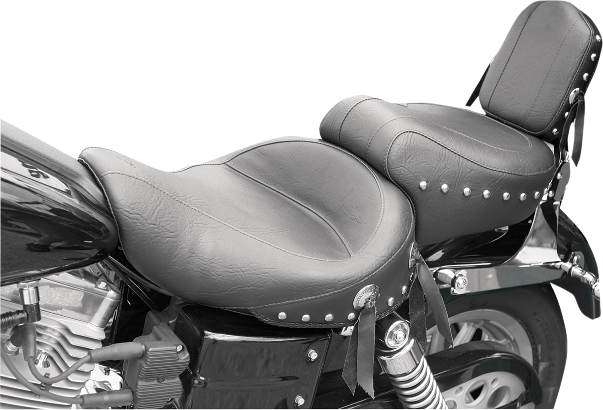 Mustang Studded Motorcycle Seat 2004-2005 Harley Dyna FXDL FXDI FXDWG FXDX