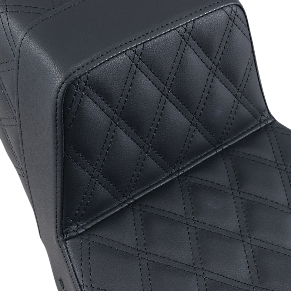 Saddlemen Black Step-Up Lattice Seat for 1997-2007 Harley Touring FLHX FLHR