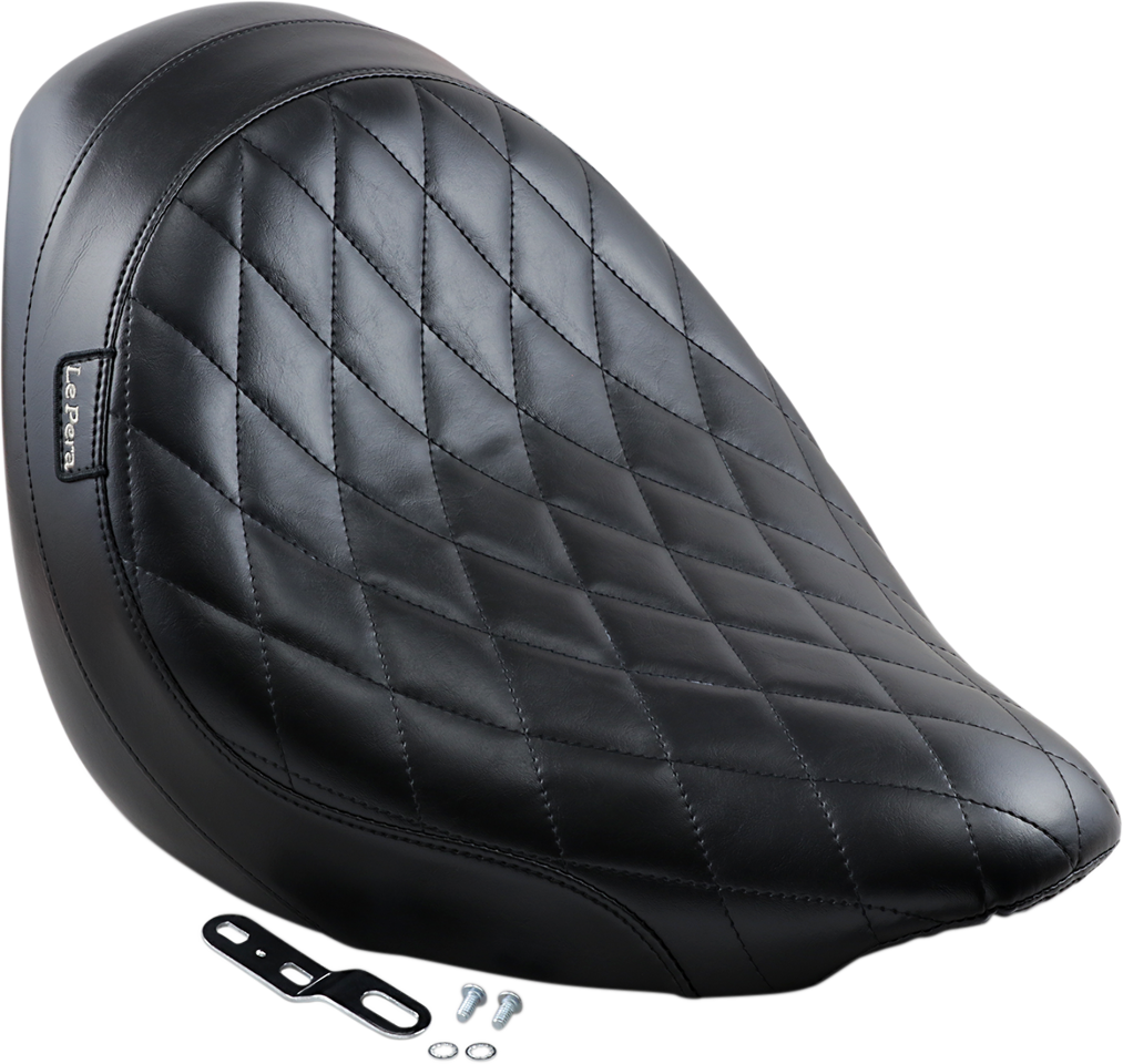 Le Pera Sanora Sport Solo Seat for 2006-2017 Harley Softail Fat Boy Night Train