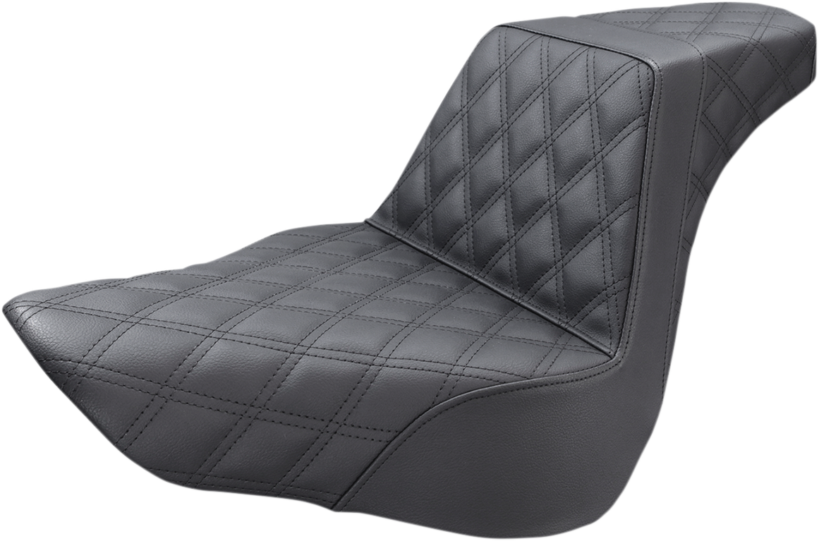 Saddlemen Step-Up Lattice Gel Seat fits 2018-2025 Harley Softail FXBR FLFB