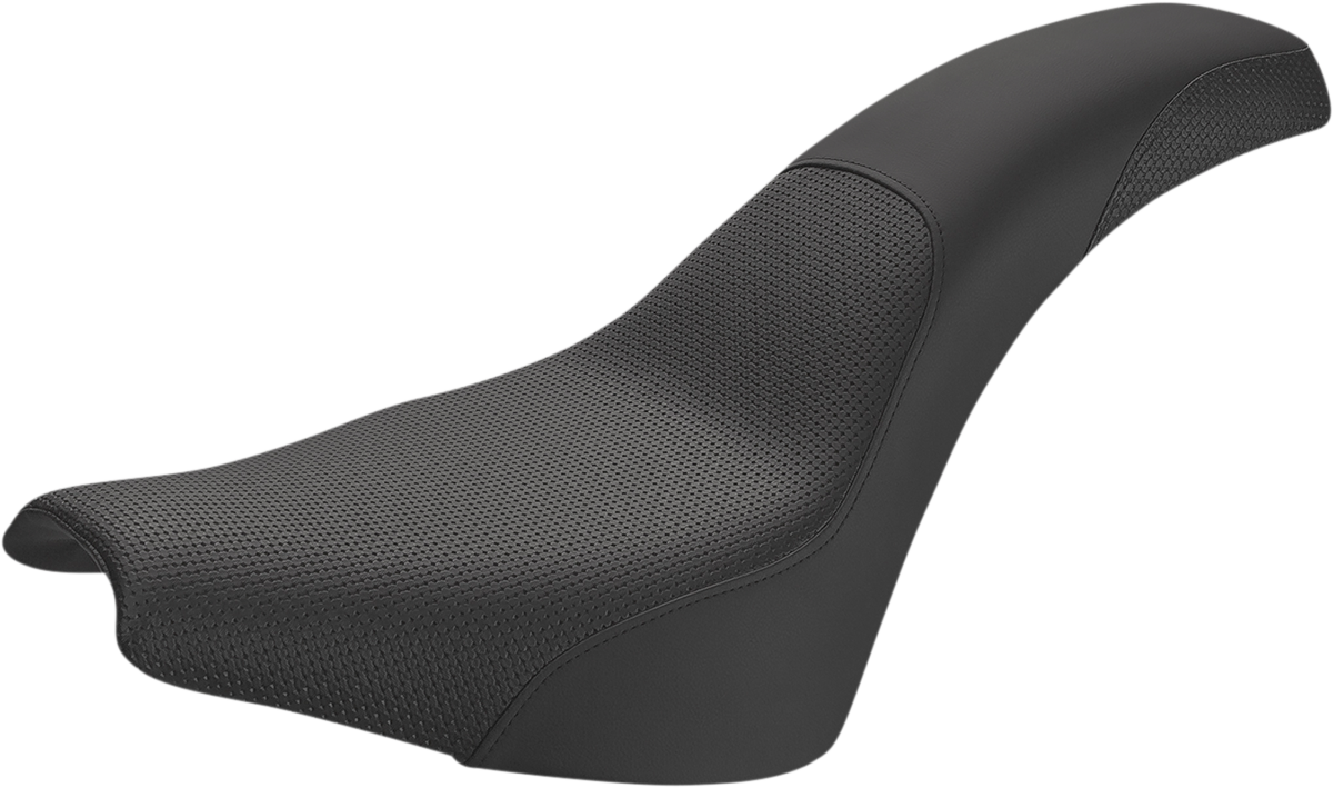 Saddlemen Profiler Basketweave Gel Seat for 2018-2025 Harley Softail FXBB FXST
