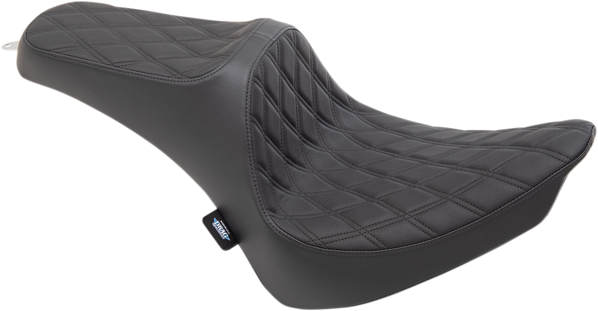 Drag Specialties Predator III Diamond Seat fits 2000-2017 Harley Softail Fat Boy