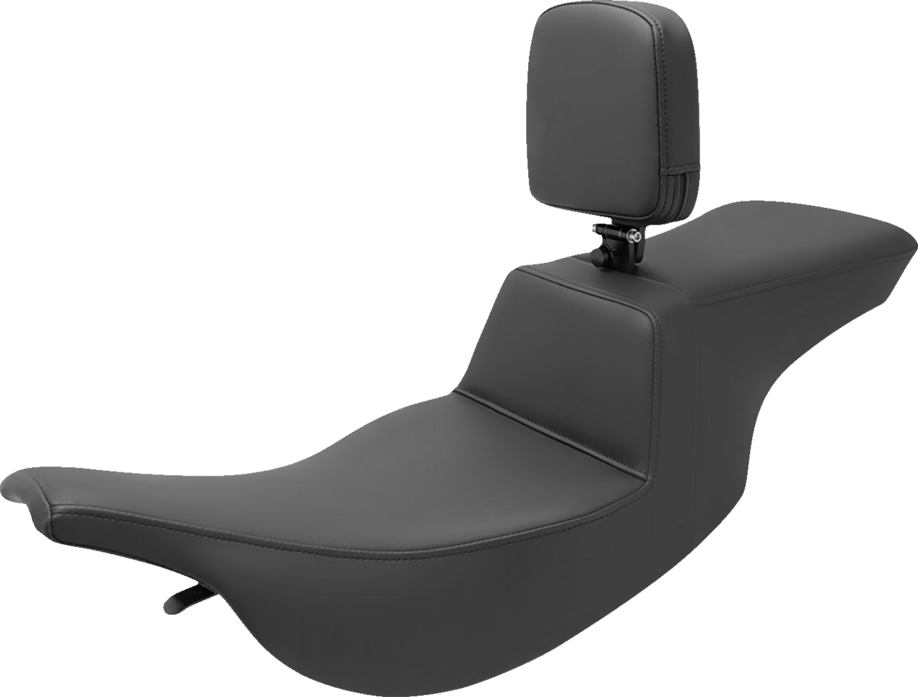 Saddlemen Step Up Smooth Gel Seat & Backrest for 1997-2007 Harley Touring FLHT