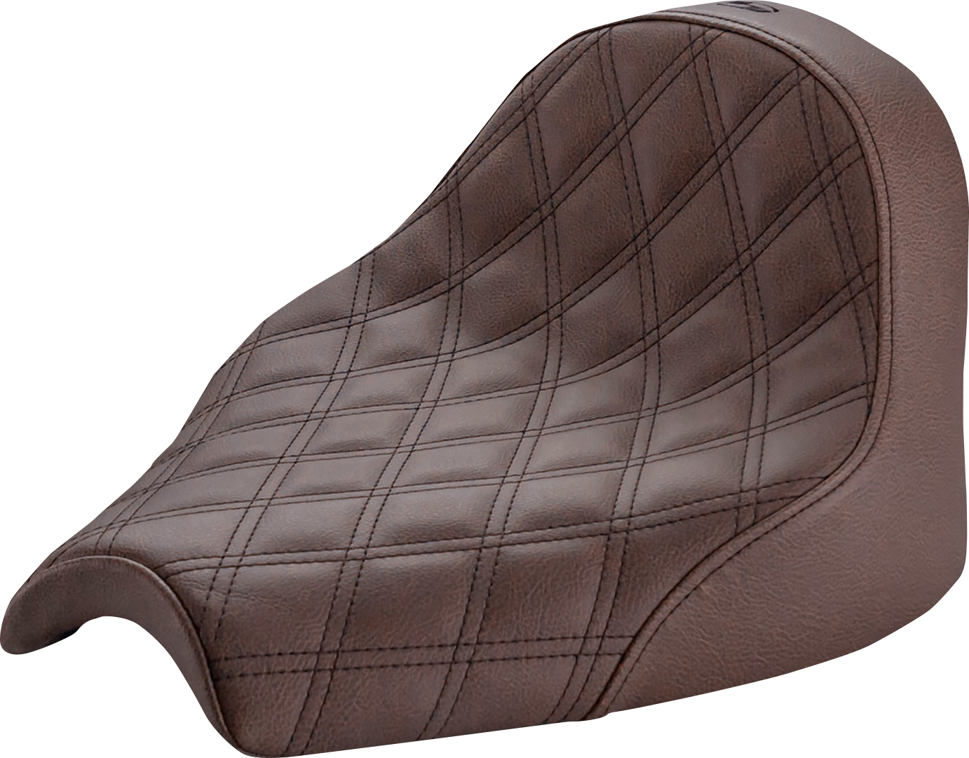 Saddlemen Renegade Knuckle Brown Solo Seat for 2022-2023 Indian Chief Dark Horse