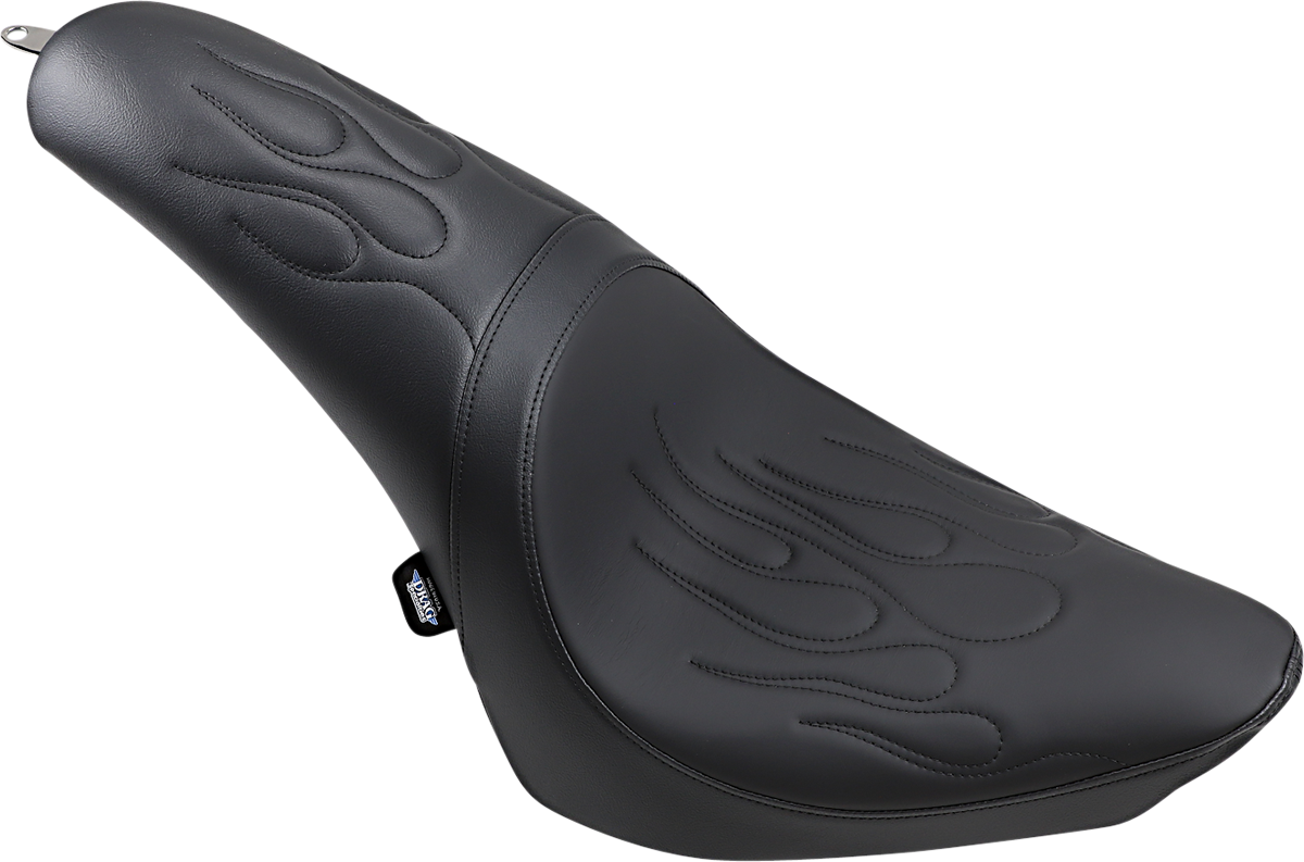 Drag Specialties Predator Flame Seat for 2000-17 Harley Softail FLST FXST FLSTS