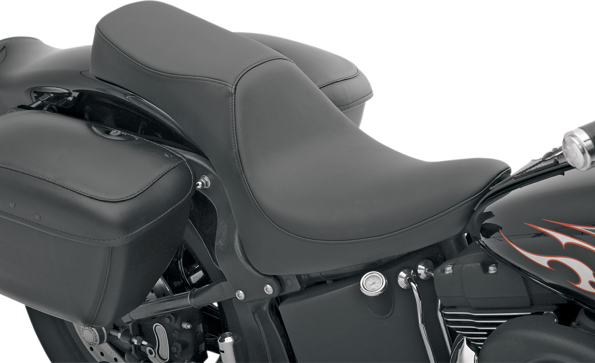 Drag Specialties Predator Smooth Seat fits 2000-2017 Harley Softail FXST FLST