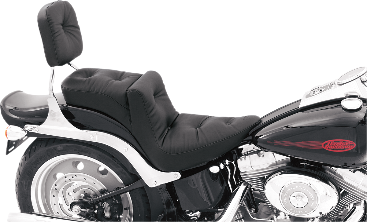 Mustang Regal Pillow Seat for 2006-2017 Harley Softail Fat Boy Springer 76390