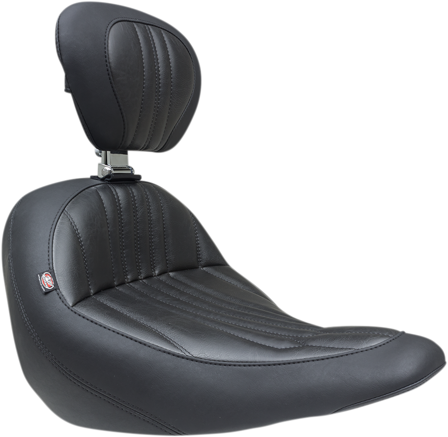 Mustang Dagger Solo Seat & Backrest 2018-2025 Harley Softail Sport Glide FXLR