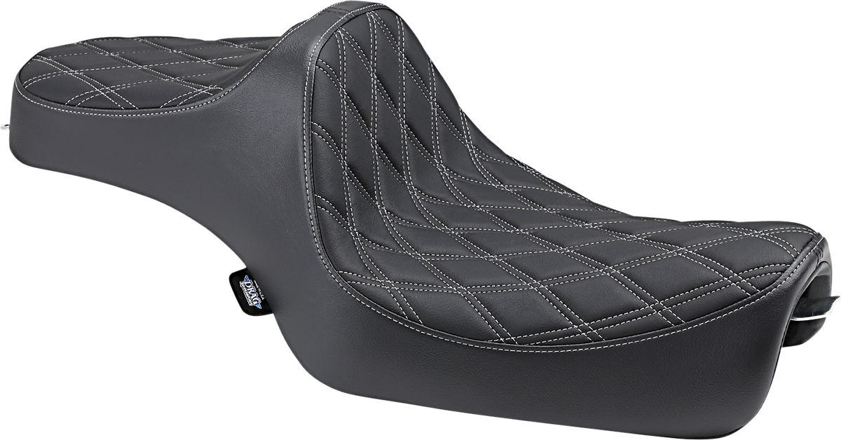 Drag Specialties Diamond Predator III Seat 2004-2022 Harley Davidson Sportster