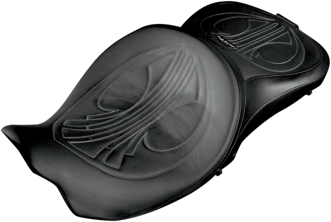 Danny Gray Airhawk Longhaul 2-Up Stitch Seat fits 2008-2024 Harley Touring