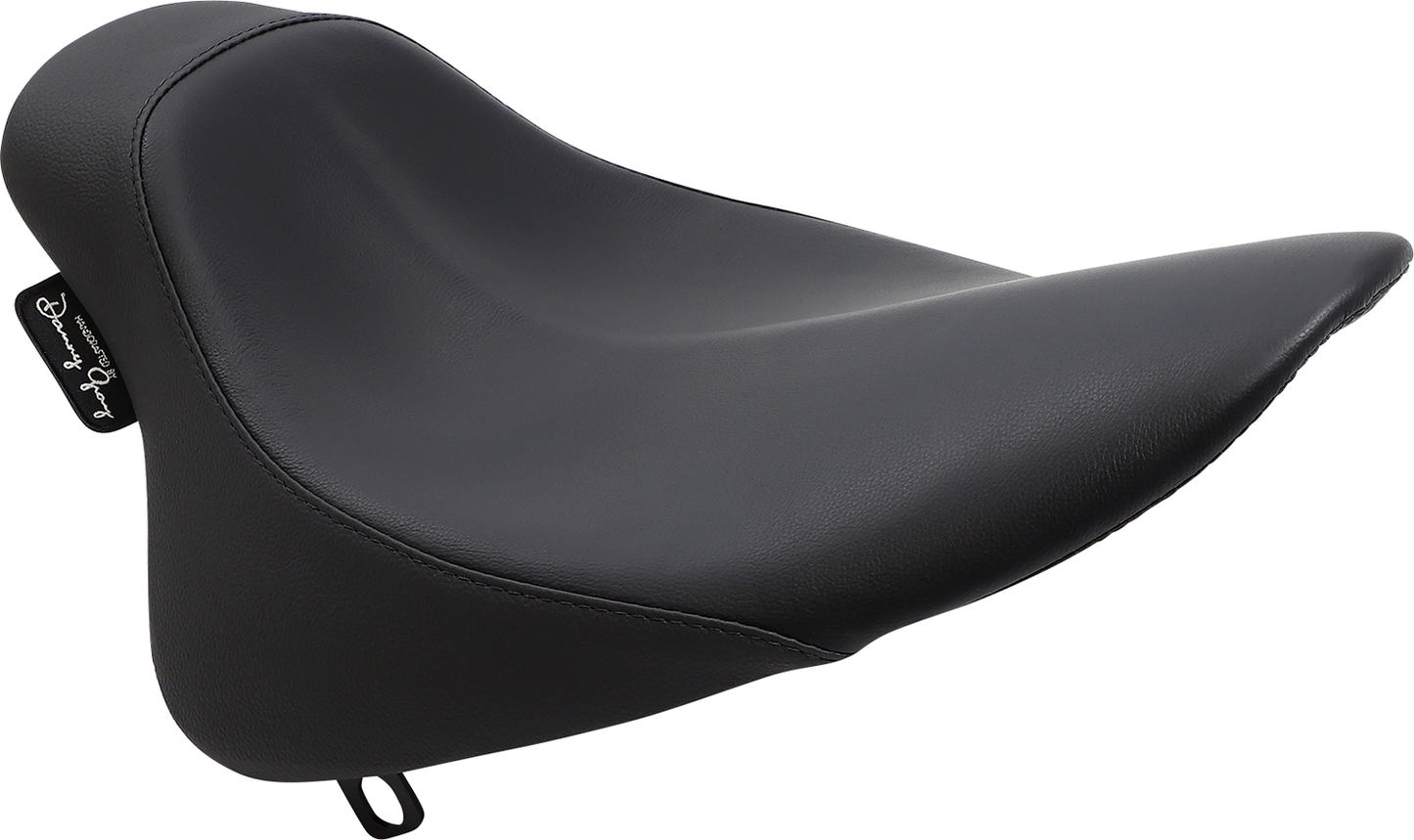 Danny Gray Black Buttcrack Leather Solo Seat fits 1984-1999 Harley Softail FLSTN