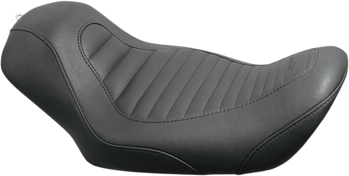 Mustang Tripper Tuck and Roll Solo Seat for 2006-2017 Harley Dyna Fat Street Bob