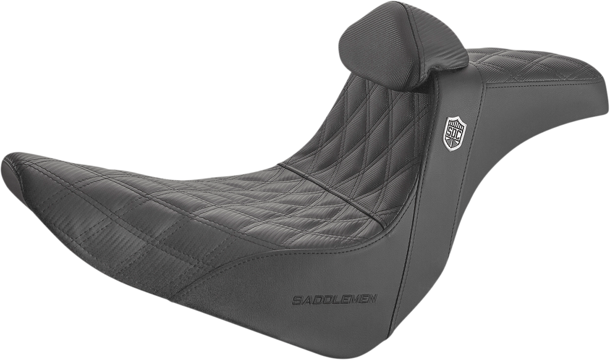 Saddlemen Pro Series SDC Motorcycle Seat fits 2018-2025 Harley Softail Low Rider