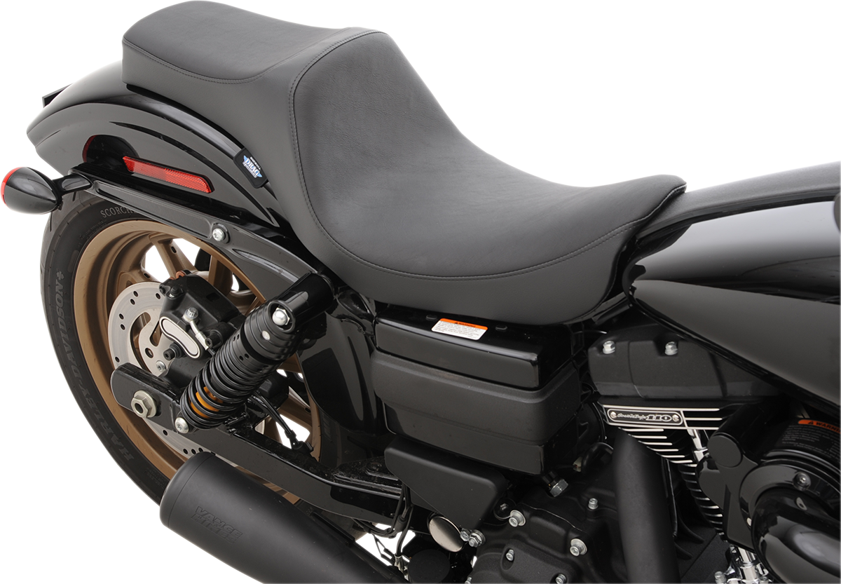 Drag Specialties Predator III Seat for 2006-2017 Harley Dyna FXD FXDWG FLD FXDB