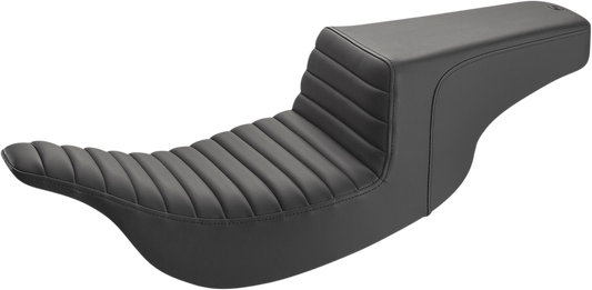 Saddlemen Step-Up Front Tuck-N-Roll Motorcycle Seat for 1997-2007 Harley Touring