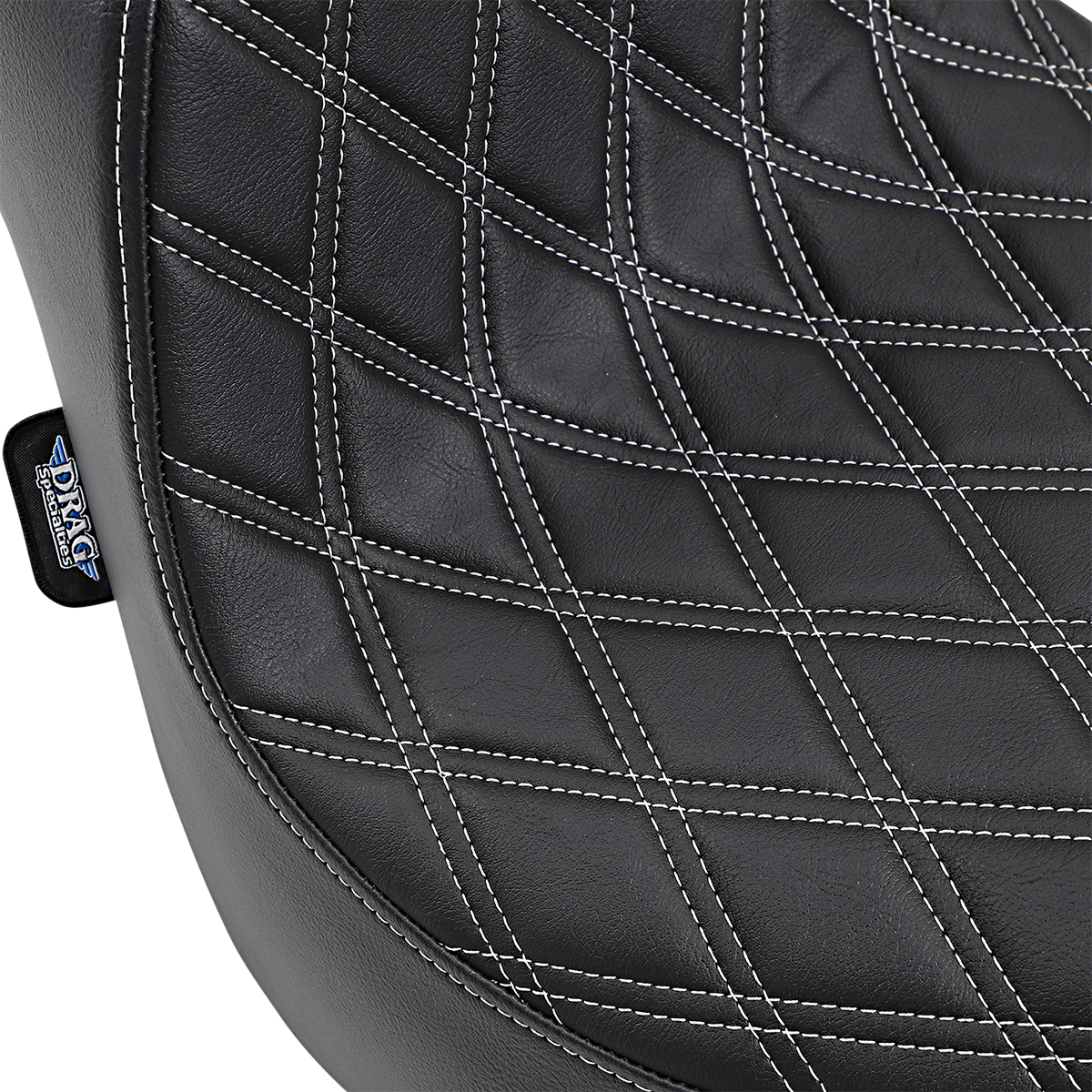Drag Specialties Predator III Diamond Seat 2018-23 Harley Softail Fat Bob FXFB