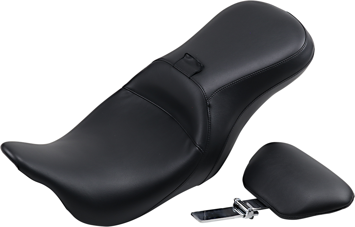 Le Pera Outcast Smooth Seat & Backrest fits 2008-2024 Harley Touring LK-997BR