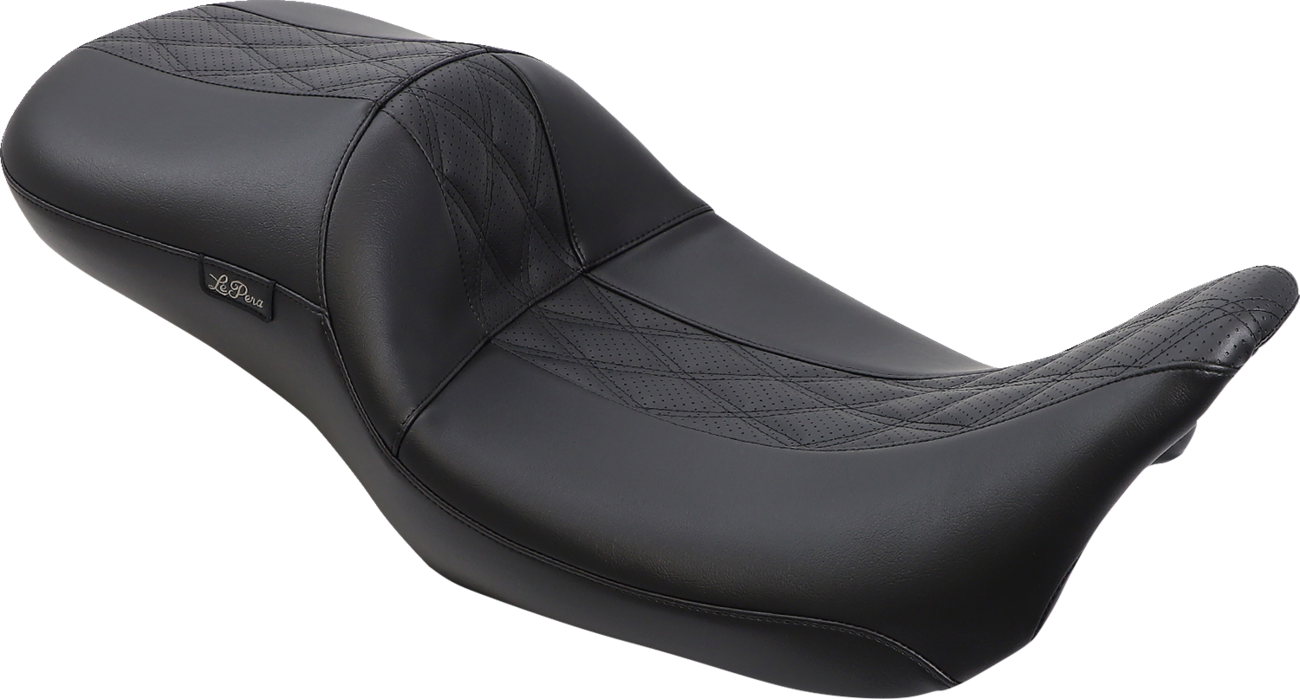 Le Pera Maverick Daddy Long Legs Diamond Seat fits 2008-2024 Harley Touring